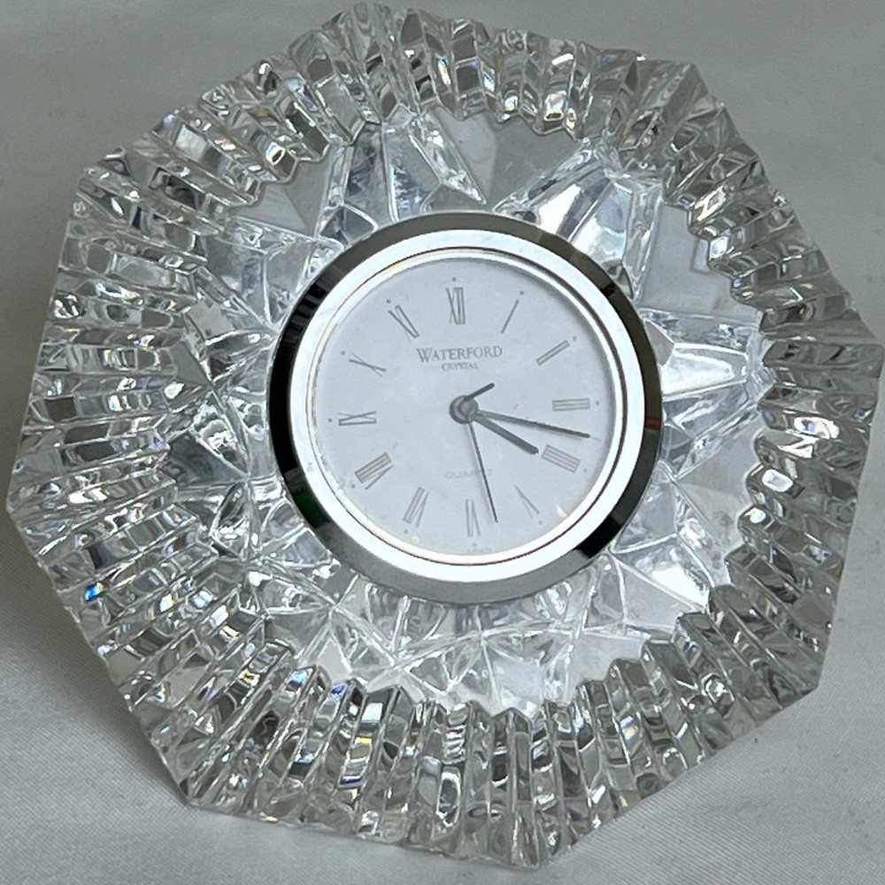 Lismore Crystal Clock.